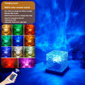 Usb Mini Galaxy Star Projector Star With 24 Sliding Projection Films Starry Space Atmosphere Nightlight Kid Car Home Decoration